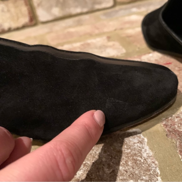 rag & bone | Savoy Black Suede Leather Loafer Mules - Picture 13 of 13